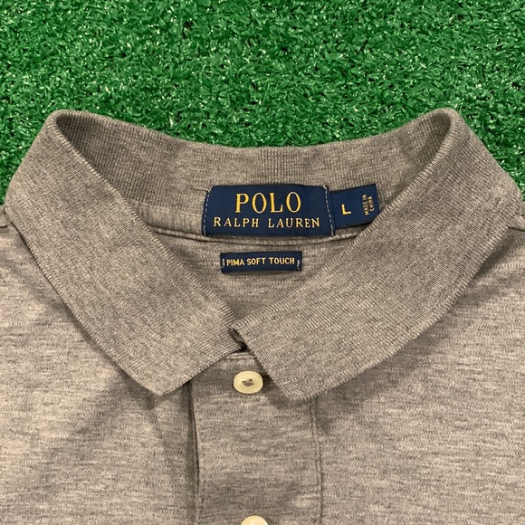 Mens Polo by Ralph Lauren collared shirt. Size Large but FITS LIKE A MEDIUM. - Picture 3 of 4